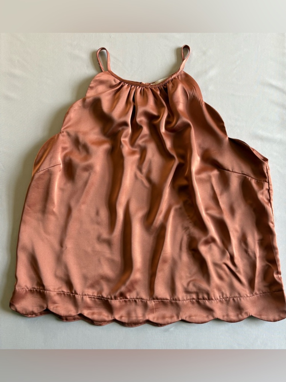 Monteau Satin Halter Top
